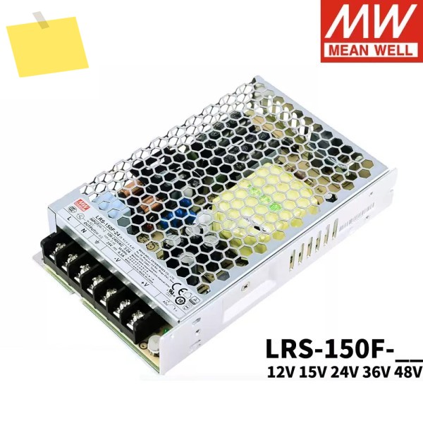 MEAN WELL LRS-150F 대만 브라이트 래티튜드 5V12V24V 스위칭 전원 공급 장치 DC 153648V NES 조명 RSS 제품 이미지