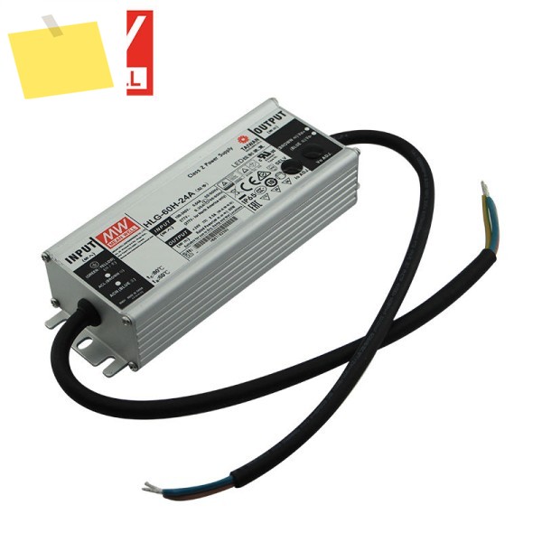 MeanWell LGG-60H-24A 60W 24V 2.5A 방수 가변 전압 및 전류 발광 다이오드 드라이버 IP65 제품 이미지