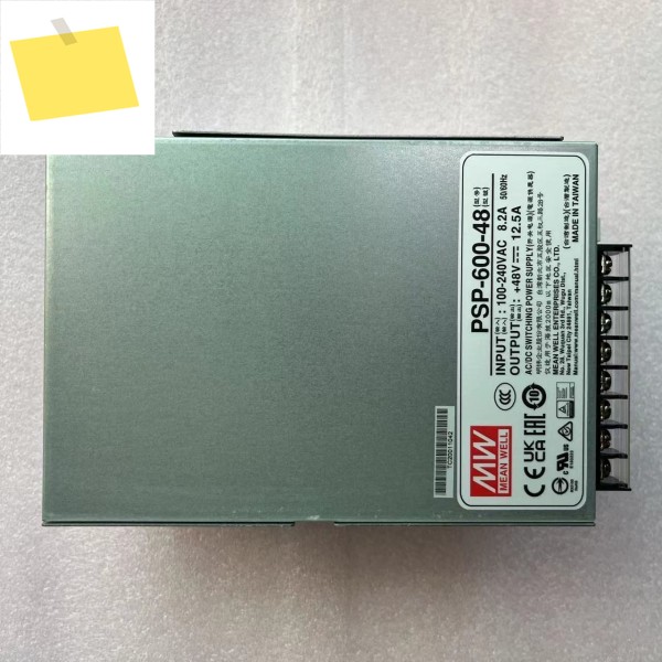 MEAN WELL PSP-600 24V 25A PFC 및 병렬 기능을 갖춘 스위칭 전원 공급 장치 제품 이미지