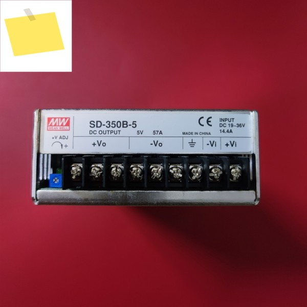 MEAN WELL SD-350 5V 12V 단일 출력 DC-DC 컨버터 제품 이미지