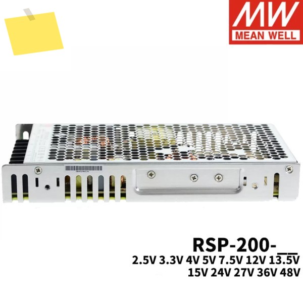 RSP-200 시리즈 MEAN WELL 스위칭 전원 공급 장치 제품 이미지