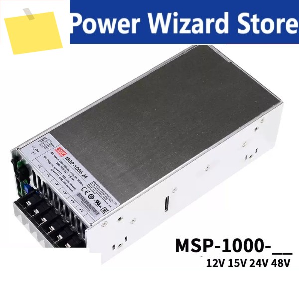 MEAN WELL MSP-1000 12V 80A 단일 출력 스위칭 전원 공급 장치 제품 이미지