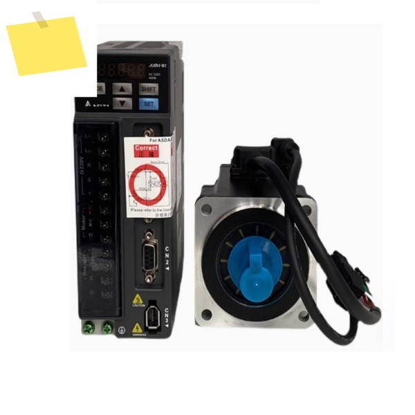 기존 델타 Ac 서보 드라이브 및 MotorASDA-B2 시리즈 ECMA-C20604RS 모터 3000 RPM 400W 증분 220VAC 제품 이미지
