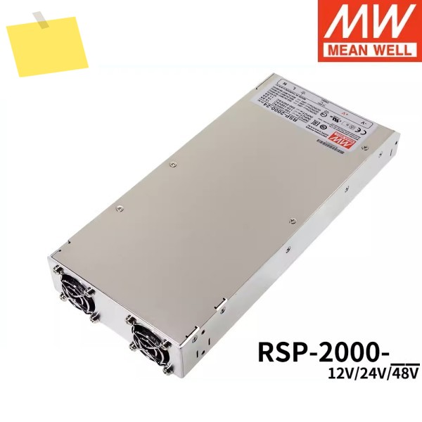 RSP-2000-12 MEAN WELL 대만 MW 고전력 스위칭 전원 공급 장치 12V100A1200W 제품 이미지