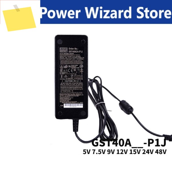 MEAN WELL GST40A 산업용 어댑터 5V 7V 9V 12V Meanwell 스위칭 전원 공급 장치 제품 이미지