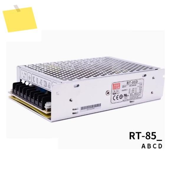MEAN WELL RT-85D 90W 5V 12V 삼중 출력 전원 공급 장치 제품 이미지