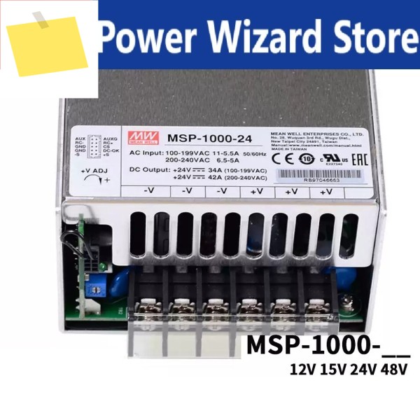 MEAN WELL MSP-1000 24V 42A 단일 출력 스위칭 전원 공급 장치 제품 이미지
