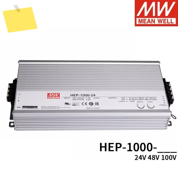 MEAN WELL HEP-1000 극한 환경용 전원 공급 장치 제품 이미지