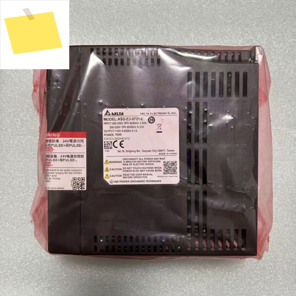 신품 델타 서보 드라이버 ASD-E3 750W 220V 단상3상 제품 이미지