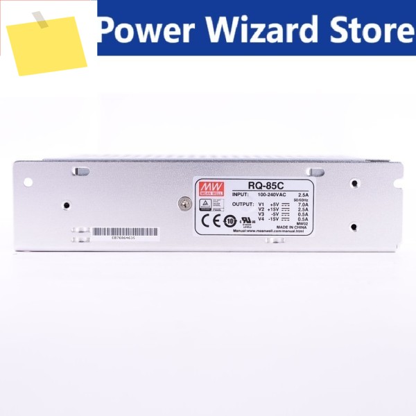 RQ-85 시리즈 Mean Well ACDC 85W 쿼드 출력 스위칭 전원 공급 장치meanwell 온라인 스토어 제품 이미지