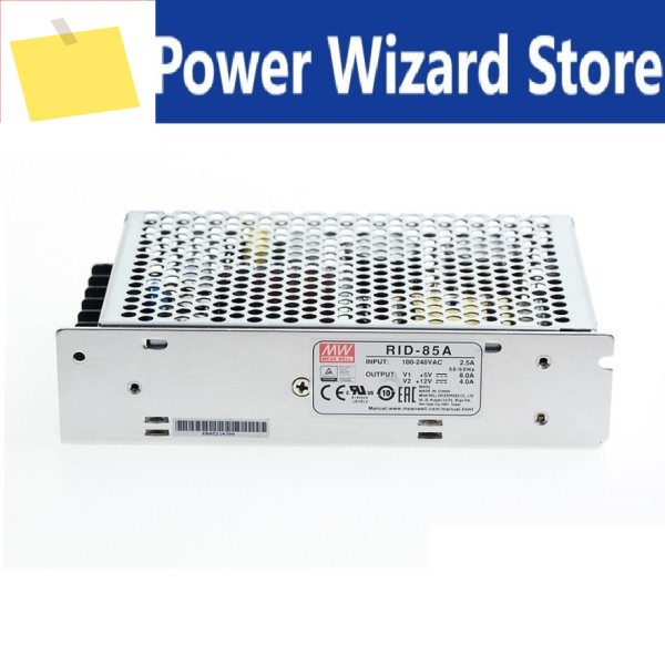 미엔웰 RID-85 | 5V 12V 85W 듀얼 출력 스위칭 전원 공급 장치 제품 이미지