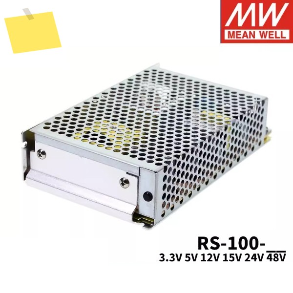 MEAN WELL RS-100 단일 출력 스위칭 전원 공급 장치 제품 이미지