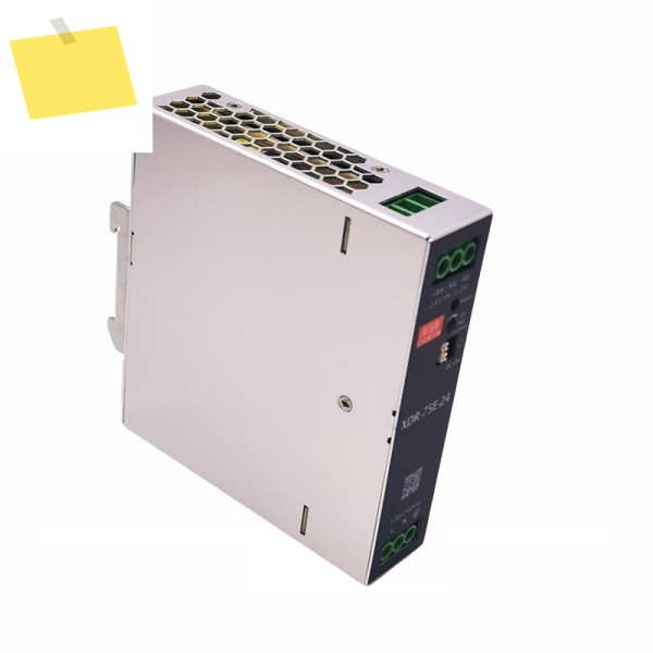 XDR-75E MEAN WELL 75W ACDC 경제적인 초슬림 산업용 DIN 레일 전원 공급 장치 제품 이미지
