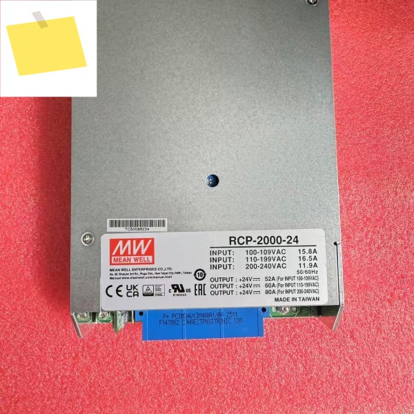 MEAN WELL 스위칭 전원 공급 장치 RCP-2000-12 1200W 랙 장착형 전면 정류기 제품 이미지