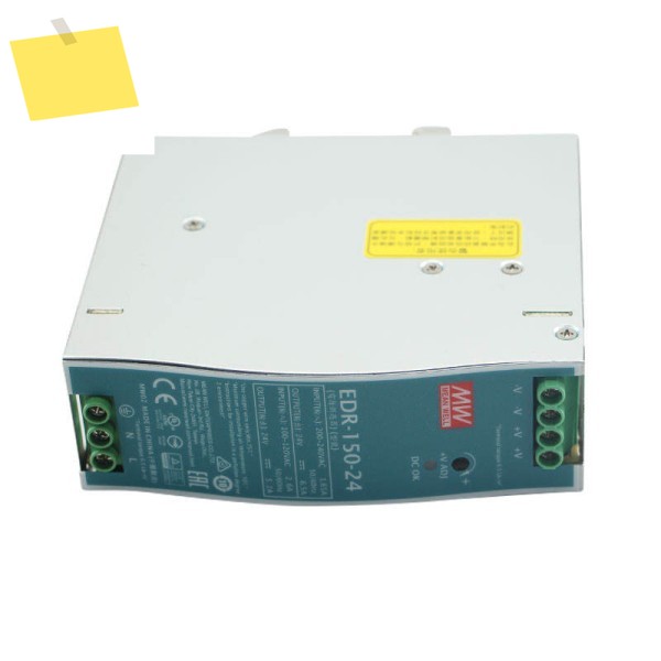 EDR-150 MEAN WELL 24V 산업용 DIN 레일 타입 단일 출력 제품 이미지