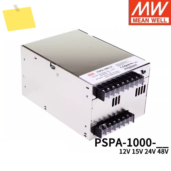 스위칭 전원 공급 장치 MEAN WELL PSPA-1000-12V15V24V48V 활성 PFC 및 병렬 기능 960W1000W 제품 이미지