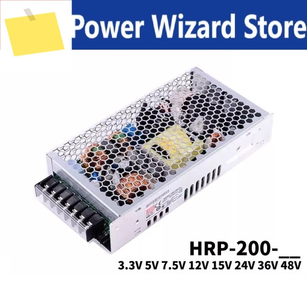 MEAN WELL HRP-200 12V 16.7A 단일 출력PFC 기능 포함 스위칭 전원 공급 장치 제품 이미지