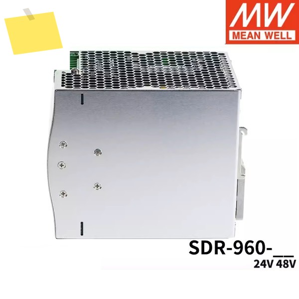 MEAN WELL SDR-960-24 PFC 기능이 있는 960W 단일 산업용 가이드 레일 제품 이미지