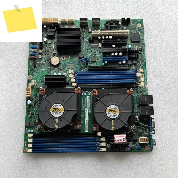 인텔 서버 마더보드 LGA1356용 S2400SC 지원 E5 시리즈 CPU 가능 제품 이미지