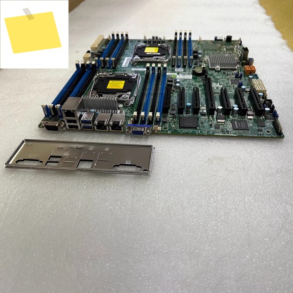 슈퍼마이크로 X10DRH-i 서버 마더보드 E5-2600 v4v3 제품군 듀얼 포트 GbE LAN SATA3 6Gbps IPMI 2.0 LGA2011 DDR4 제품 이미지