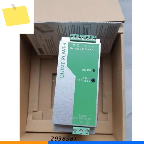 Phoenix QUINT-PS-100-240AC24DC5 스위칭 전원 공급 장치용 새 제품 2938581 제품 이미지