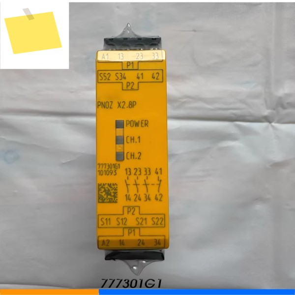 777301G1 필츠 PNOZ X2.8P 안전 릴레이 24VACDC 전원 공급 2.5W 5.5VA 3no 1nc 제품 이미지