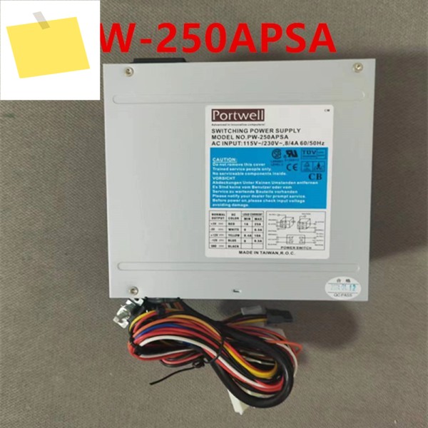 Portwell AT P8P9 250W 전원 공급 장치 PW-250APSA용 새 원본 PSU 제품 이미지