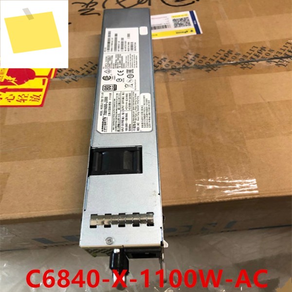 시스코 C6800 용 전원 공급 장치, C6840-X-1100W-AC 7001674-J400 341-100521-01, 1100W, 거의 새제품 제품 이미지