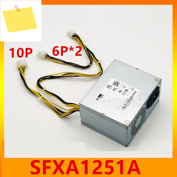 Acbel 전원 공급 장치, 10 핀 + 6 2, 250W SFXA1251A, 새제품 제품 이미지