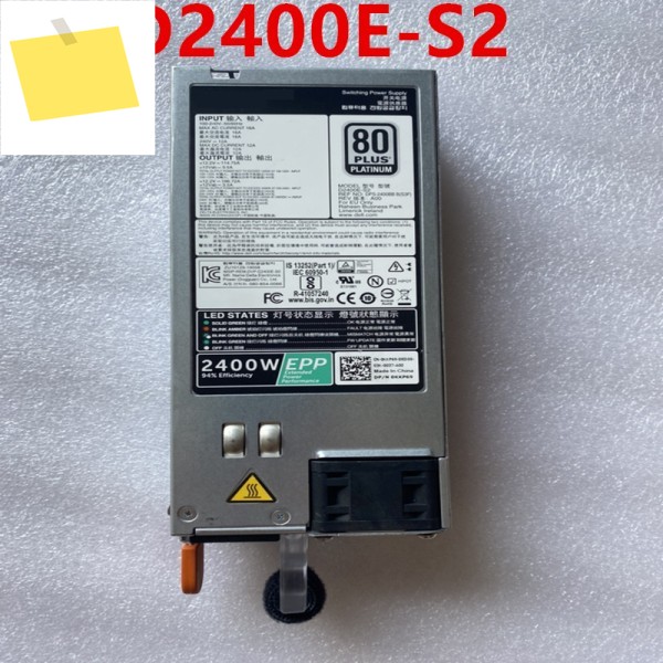 신품 전원 공급 장치 EPP 2400W DPS-2400BB B 0KKP69 제품 이미지