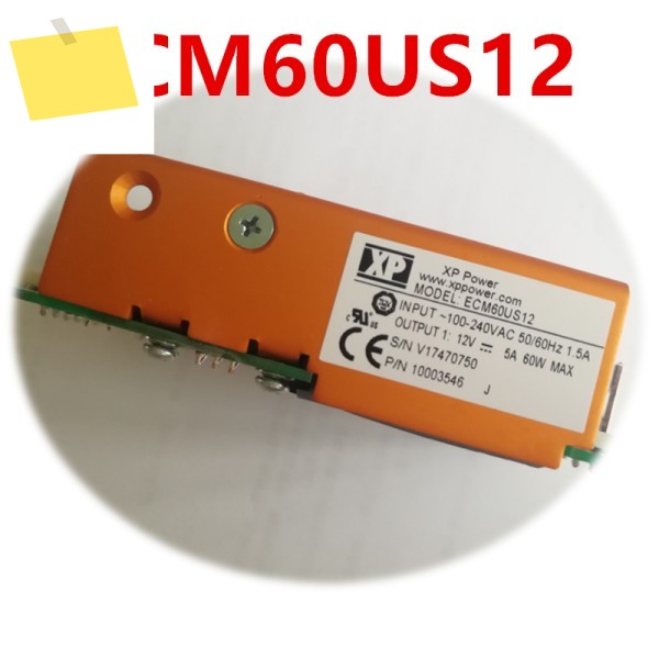 산업용 전원 공급 장치, XP ECM60US12, 12V 5A, 60W, 새제품 제품 이미지