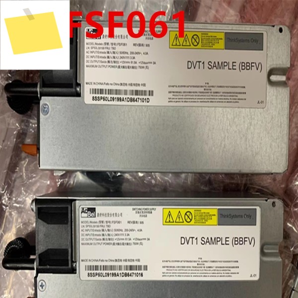 1PCS 신품 전원 공급 장치 SR550 750W FSF061 TBD 01PE525 01GV268 제품 이미지