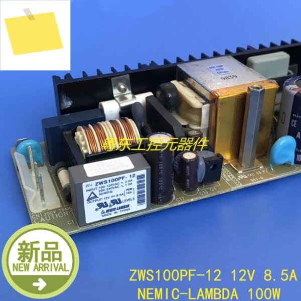 NEMIC-LAMBDA 12V 8.5A 100W ZWS100PF-12용 새 원본 전원 공급 장치 제품 이미지