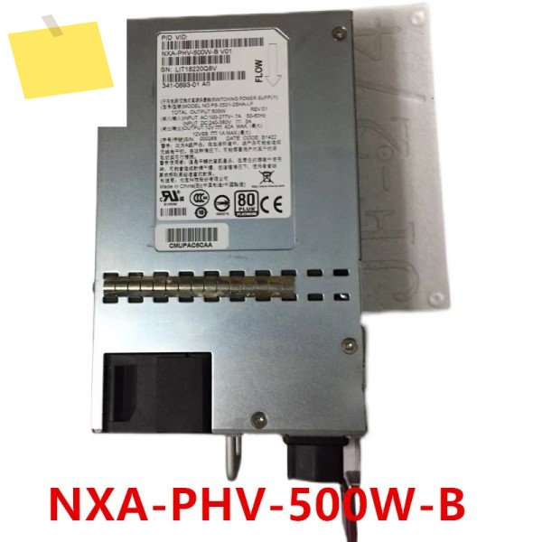 시스코 전원 공급 장치, NXA-PHV-500W-B 341-0693-01, 2348UPQ, TQ, 500W 제품 이미지