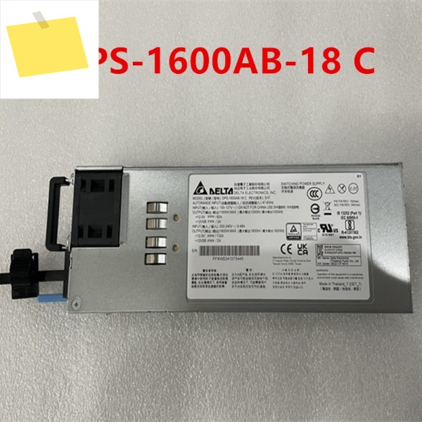 DELTA FAS8300 12V132A 1600W 전원 공급 장치 DPS-1600AB-18 C 용 기존 거의 새 PSU 제품 이미지