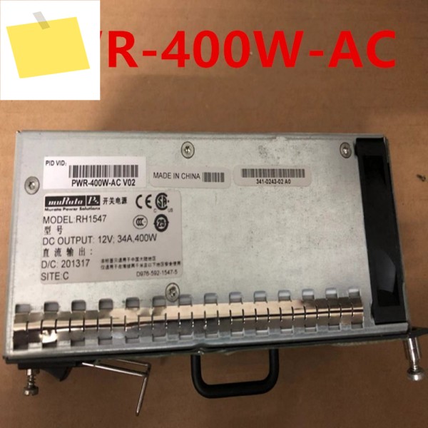 시스코 전원 공급 장치, 400W PWR-400W-AC RH1547, 거의 새제품 제품 이미지