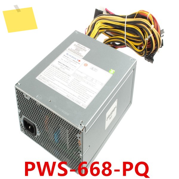 Supermicro 전원 공급 장치 PWS-668-PQ DPS-665BB A, 거의 신품 PSU, 660W 제품 이미지