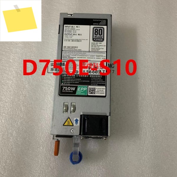 거의 새것과 같은 전원 공급 장치 Z9100-ON 750W D750E-S10 0HXWNF 02RPHX DPS-750AB-35 A용 제품 이미지