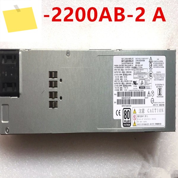 델타용 PSU, 2200W 전원 공급 장치, DPS-2200AB-2 A D 거의 새제품 제품 이미지