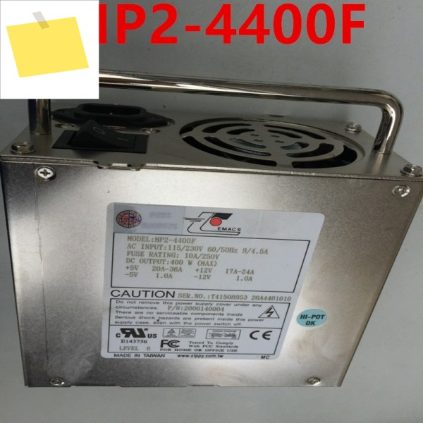 MP2-4400F Emacs용 전원 공급 장치, 거의 신품 제품, 400W 제품 이미지