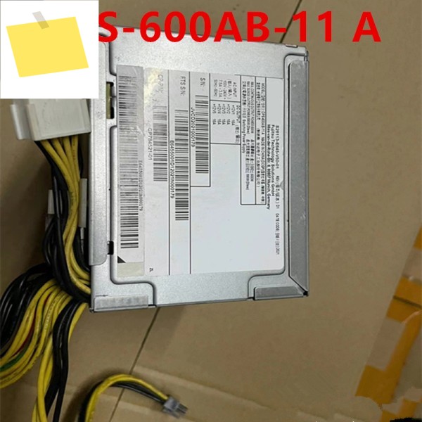 FUJITSU 600W DPS-600AB-11 A S26113-E645-V50-01 용 거의 새 원본 전원 공급 장치 제품 이미지