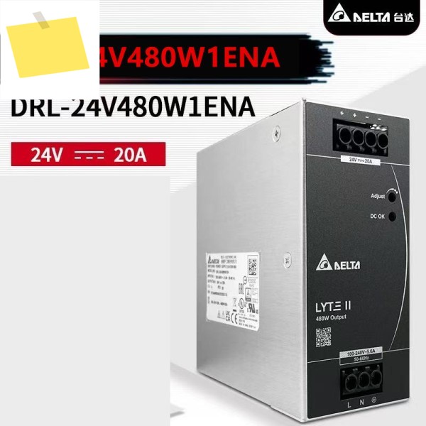 델타 24V20A 480W 전원 공급 장치 DRL-24V480W1ENA용 새 원본 PSU 제품 이미지