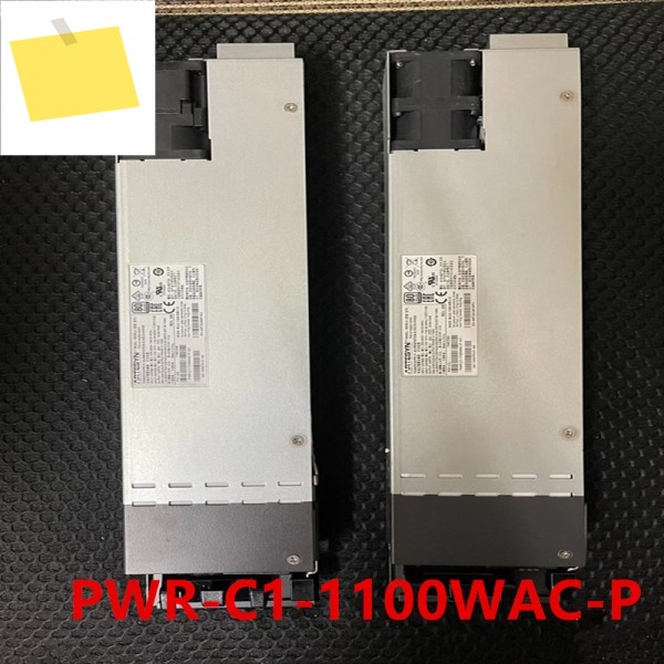 Cisco C9300 용 전원 공급 장치, 1100W PWR-C1-1100WAC-P 341-100579-01 700-014285-0000 제품 이미지