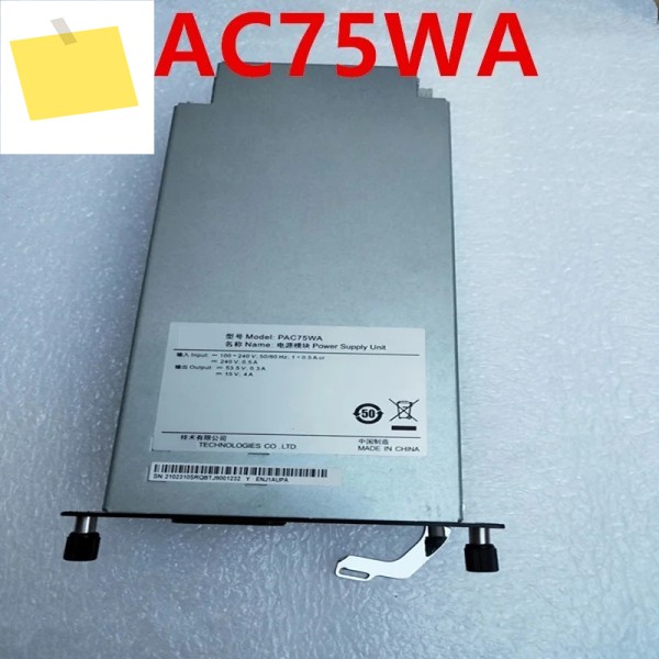 신품 전원 공급 장치 V600R001C01 PAC75WA 제품 이미지