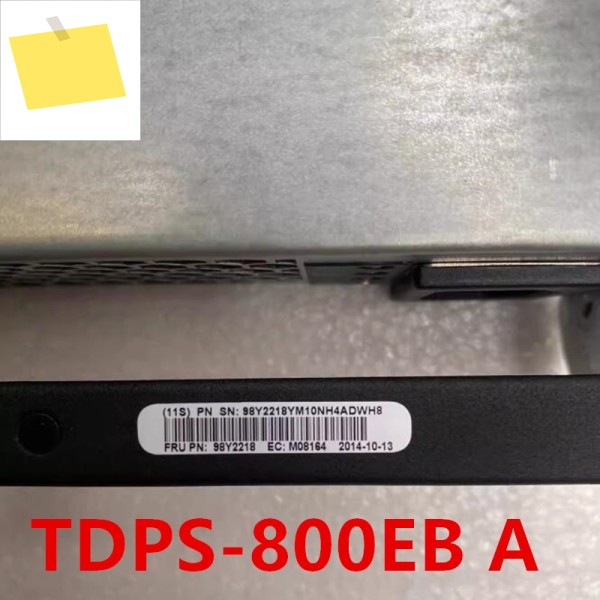 IBM V5000 800W TDPS-800EB A 98Y2218 00WK807용 거의 새 원본 전원 공급 장치 제품 이미지
