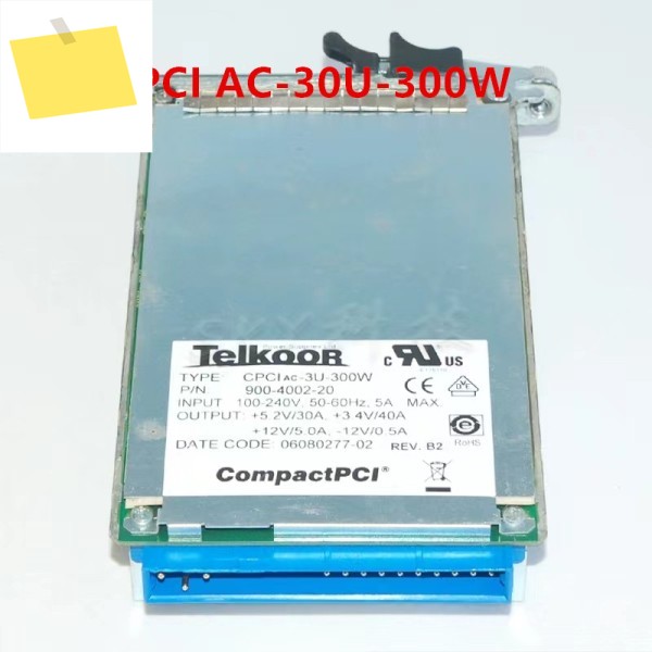 TELKOOR 300W 전원 공급 장치 CPCI AC-30U-300W 900-4002-20 용 거의 신품 제품 이미지