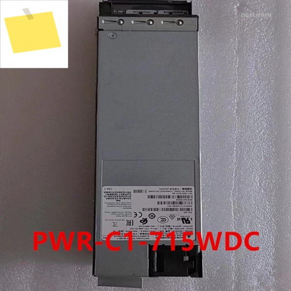 PWR-C1-715WDC 341-용 CISCO WS-C9300 DC 715W용 거의 새 미사용 원래 전원 공급 장치 100578 -01 DPS-715EB A 제품 이미지
