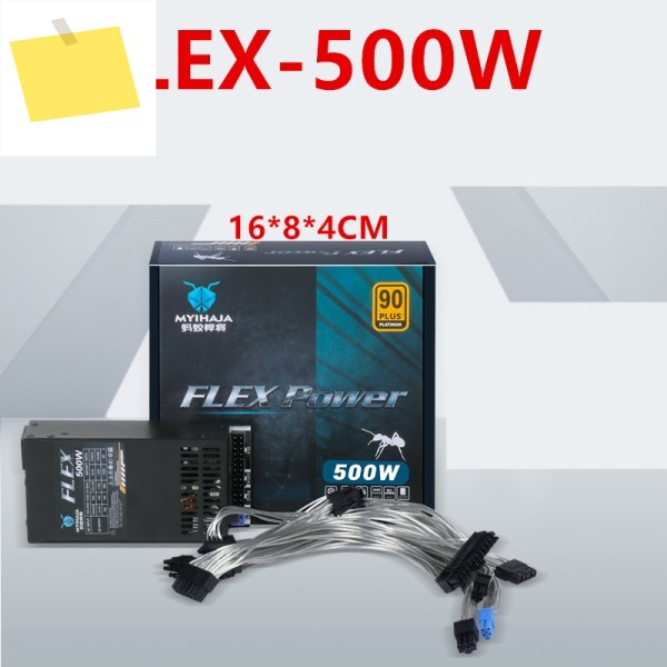 MYIHAJA ITX 플렉스 PSU 90 플래티넘 소형 1U K39 500W 스위칭 전원 공급 장치, ENP-7650B, 새제품 제품 이미지