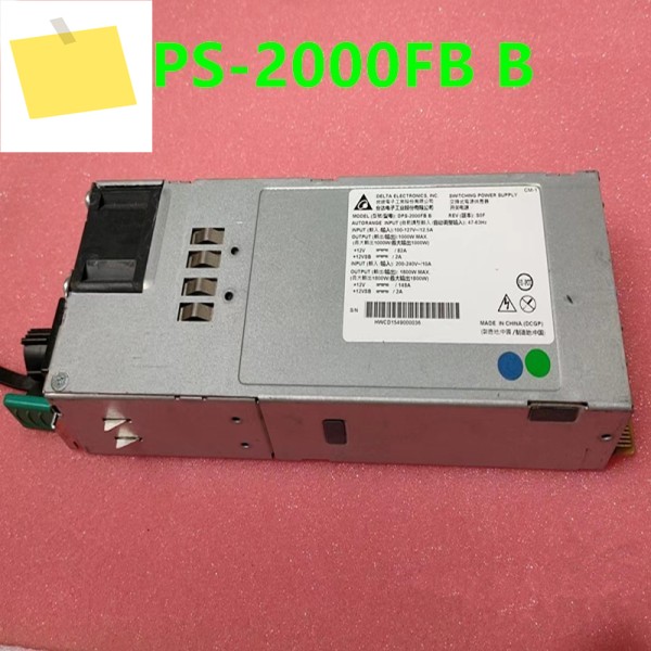 델타 ORACLE M12-2 CRPS 2000W 전원 공급 장치 DPS-2000FB B CA01022-0850 용 새 원본 제품 이미지