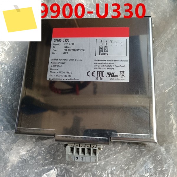 BECKHOFF 전원 공급 장치 모듈 C9900-U330 PSU, 새제품 제품 이미지